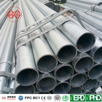 manufacturer ODM Hot galvanized round pipe