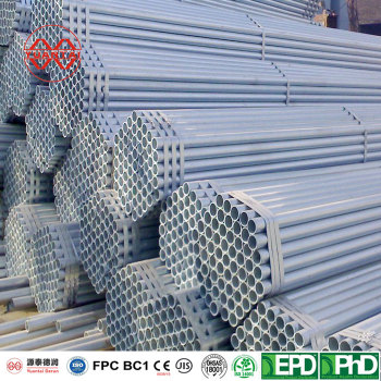 manufacturer ODM Hot galvanized round pipe