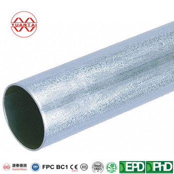 Famous Galvanized Steel Pipe 4 Inch Thin Wall