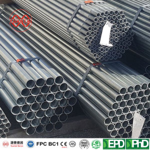 Hot dip galvanized round pipe for ship use