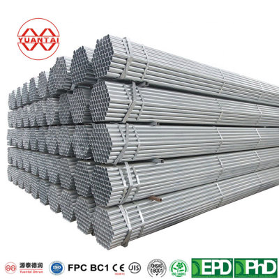 Hot dip galvanized round pipe for ship use