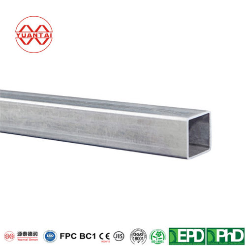 hot dipped galvanized steel tube manufacturer yuantai