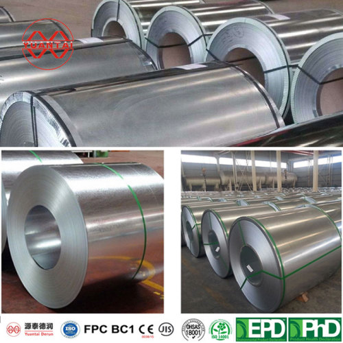 Construction material high quality hot dipped galvanized steel coils z275