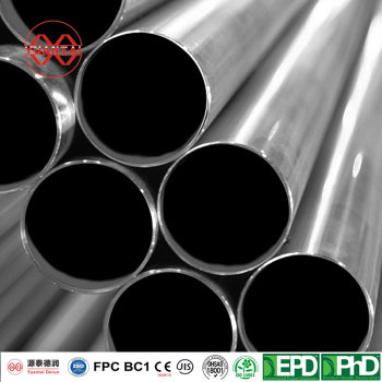 BS EN10219 Standard Seamless Stainless Steel Tubing