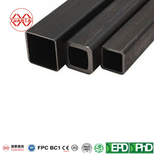 ASTM A36 hot rolled carbon steel square tube