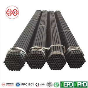 ERW Black Steel Pipes factory yuantaiderun