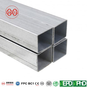 Hot dip galvanized square steel pipe factory