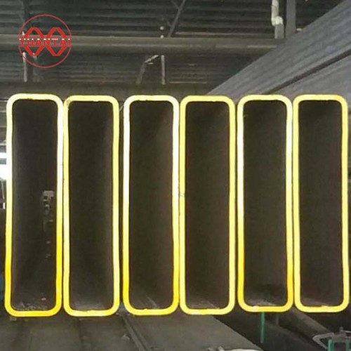 Fabricante chino de tubos de acero rectangulares de espesor medio