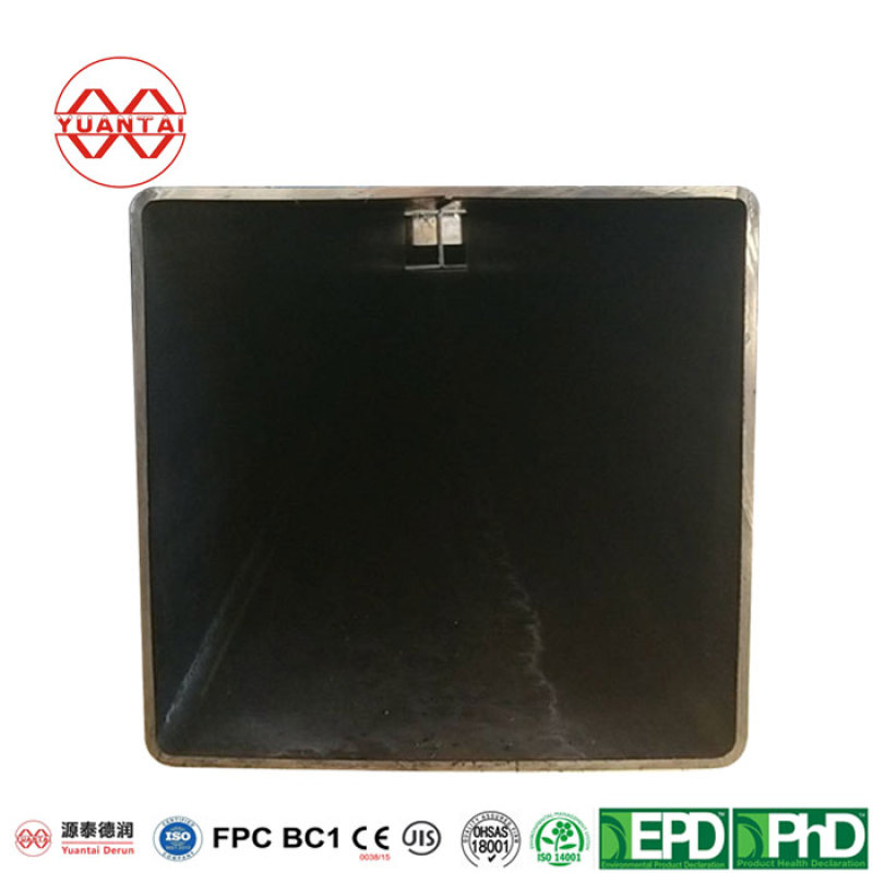 Large Square Hollow Section China Manufacturer Yuantaiderun