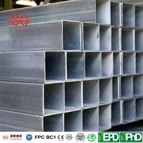 Galvanized Hollow Sections Manufacturer Yuantaiderun(Accept Oem Odm Obm)