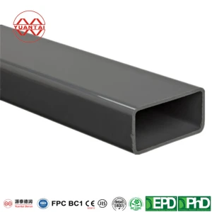 Fábrica china de tubos de acero rectangulares