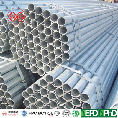 hot dip galvanized round hollow section manufacturer China yuantaiderun