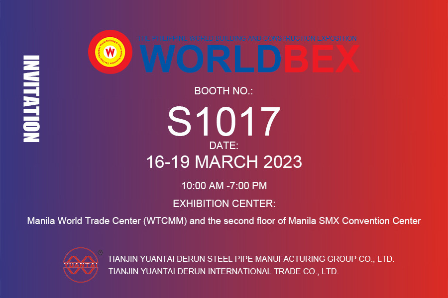 Yuantai Derun participa en WORLDBEX (Exposición filipina de materiales de construcción)