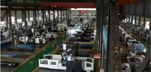 High rigidity heavy cutting double column machining center SP1540