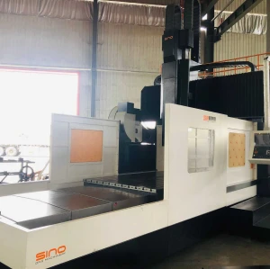 High rigidity heavy cutting double column machining center SP1830