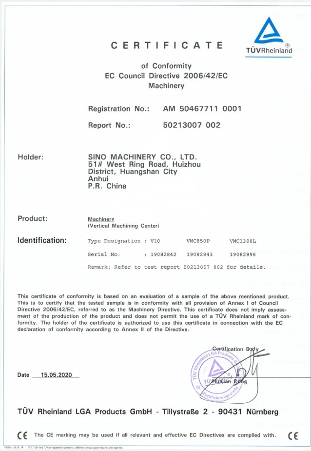 Certificación CE