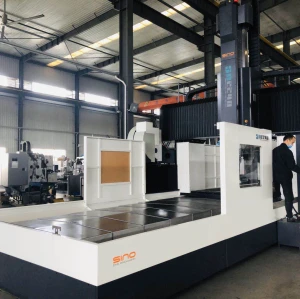 High rigidity heavy cutting double column machining center SP1540