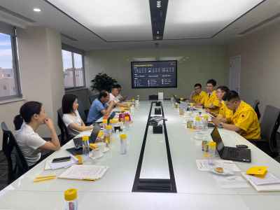 Exchange study on Beijing Fanuc