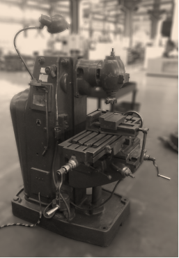 An Old Machine in Sino’s Workshop