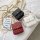 Slight metal chain strap embossed plaid pu crossbody shoulder bags