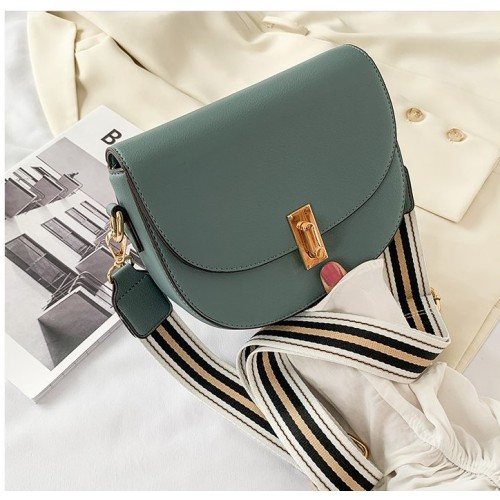 Adjustable Strap lady's saddle silhouette Shoulder bags crossbody bags