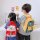 Functional Colorblock Children's School Canvas backpack
