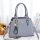 Latest trendy large capacity women's top handles totes bag with hang decorations