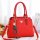 Latest trendy large capacity women's top handles totes bag with hang decorations