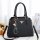Latest trendy large capacity women's top handles totes bag with hang decorations