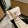 Diamond quilting pattern metal chain rectangular women's shoulder bag crossbody bag