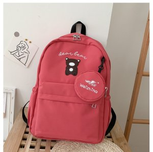 Wholesale Funny fruit pattern school bag for  nursery school students kindergarten school bag  pu bags fashion handbag