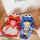 Cartoon character shaped mini children crossbody safe silicon shoulder bag