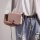 Hairline chain strap Wood Grain Rectangular Shoulder Bags Handbags