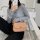 Glossy Metal Hardware Decoration Matelasse Quilted Shoulder Bags