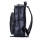 Waterproof Large Capacity Men Student PU Leather Backpack
