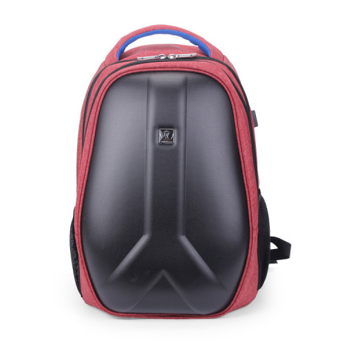 Outdoor Customise Logo Waterproof Material China Factory Hard Shell USB Charger Backpack Bag