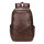 Custom logo waterproof large pu leather backpack for women and men