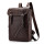 Men's fashion pu backpack bag waterproof large capacity multi-function backpack