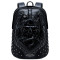 Creative  rivet bags  multifunctional outdoor travel wolf owl 3D animal head pu leather laptop backpack outdoor bags