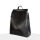 High Quality Youth Leather bag Teenager Black Backpacks