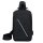 Wholesale business light weight usb men polyester chest crossbody bag