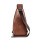 China manufacturer new style black pu men business chest bag