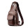 China manufacturer new style black pu men business chest bag