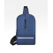 Men fashion waterproof crossbody chest sling bag with reflective strap
