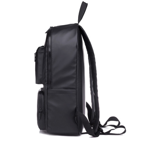 Custom new style business travel men black laptop computer backpack zipper bags