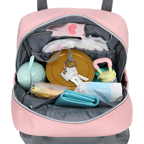 Travel designers diaper bag for baby three color design style fashion backpack