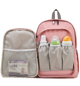 New design cute baby milk insulation bags waterproof mommy bag waterproof backpack