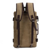 Custom travelling vintage canvas backpack outdoor backpack sport backpack