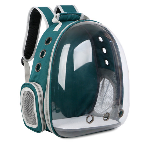 Transparent pet backpack PC space capsule pet travel backpack