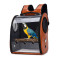 High Quality Transparent Space Breathable Pet cage travel pet bird bag